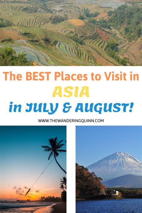 best place to visit in august in asia|26 BEST Places to Visit in Asia in July & August!.